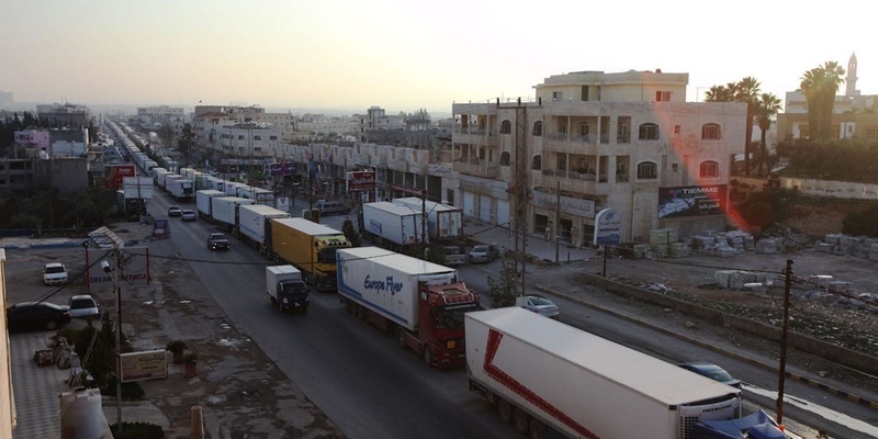 Ratusan Truk Blokir Jalan-jalan Utama di Yordania, Teriakkan Kesengsaraan Hidup di Negara tanpa Reformasi Ekonomi