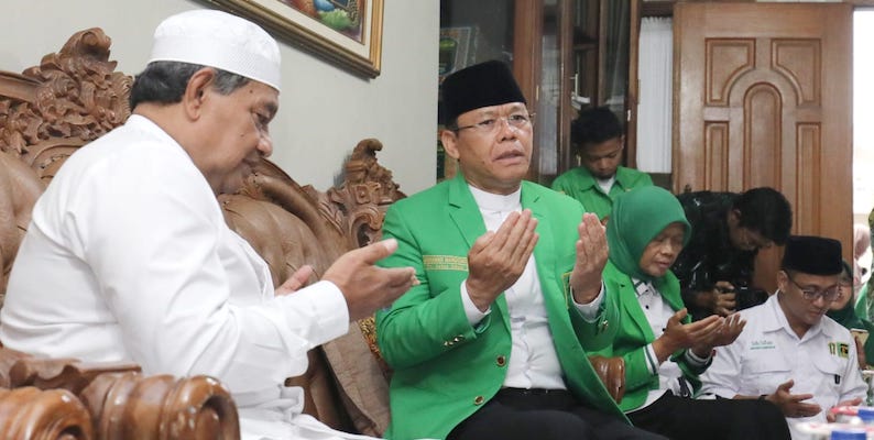 Sowan Pimpinan Ponpes Cipasung, Mardiono Dinasihati Konsisten Majukan Umat Islam