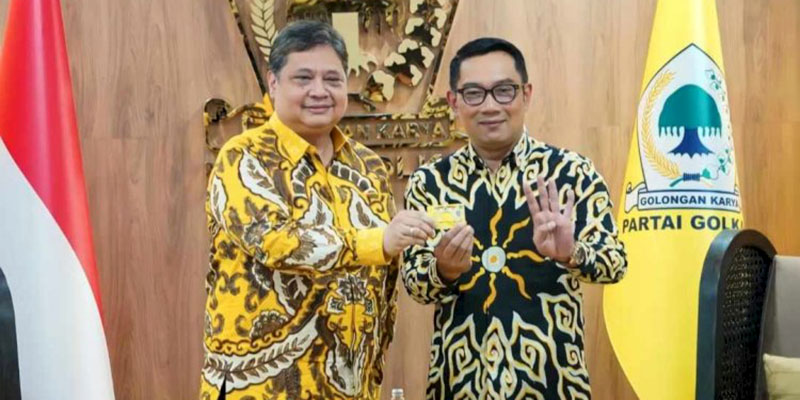 Ridwan Kamil Gabung Golkar, Pengamat: Strategis dan Saling Menguntungkan