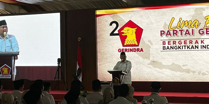 Prabowo Kenang Keikhlasan Ketum Pertama Gerindra hingga Rachmawati Soekarnoputri