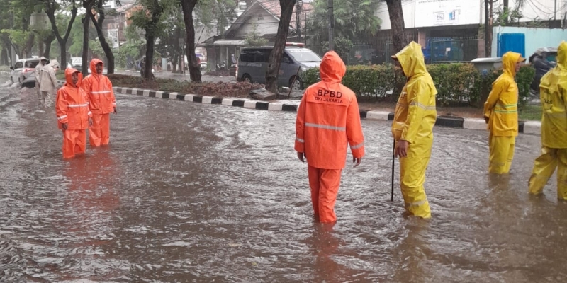 Hujan Deras, Banjir di Jakarta Meluas