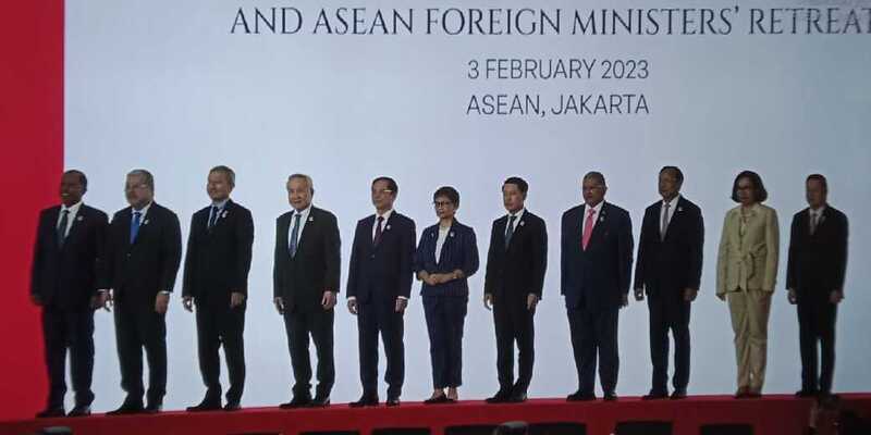 Meski Diundang, Wakil Myanmar Absen di Pertemuan Menlu ASEAN