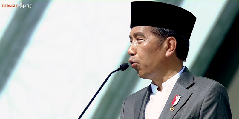 Jokowi Terbelalak Lihat Banser Nyanyikan Lagu Band Legendaris Inggris Queen