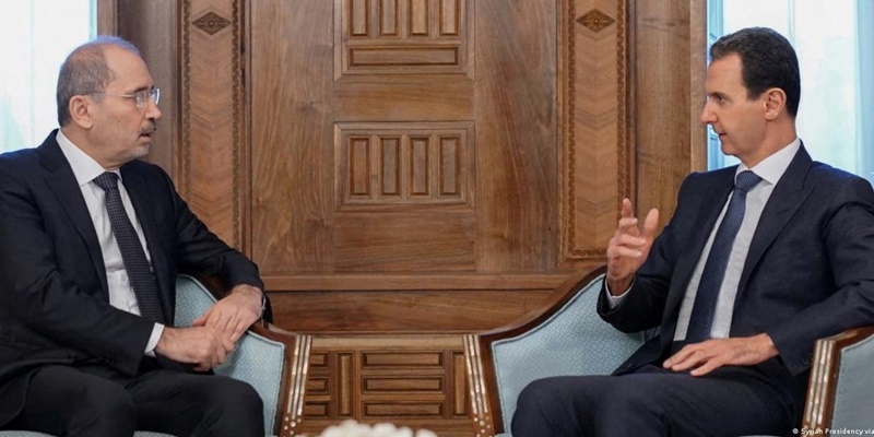 Yordania Utus Menlu Ayman Al Safadi untuk Bertemu Presiden Bashar Al Assad di Damaskus