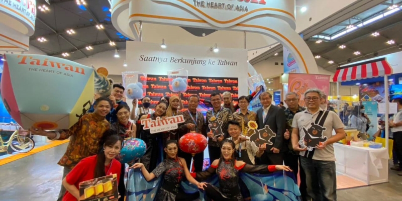 Pikat Pelancong Indonesia, Paviliun Taiwan Promosikan Wisata di Astindo Travel Fair