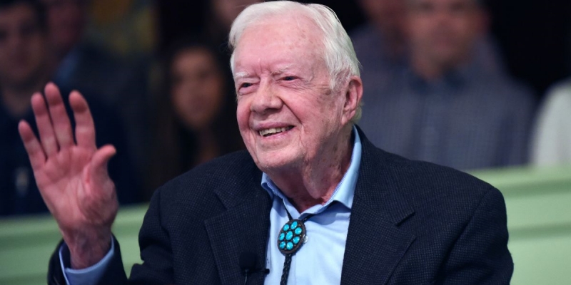Keluar dari RS, Mantan Presiden AS Jimmy Carter Dirawat di Rumah
