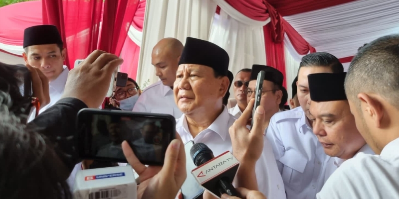 Di HUT Gerindra, Prabowo Bicara Isu Penundaan Pemilu 2024
