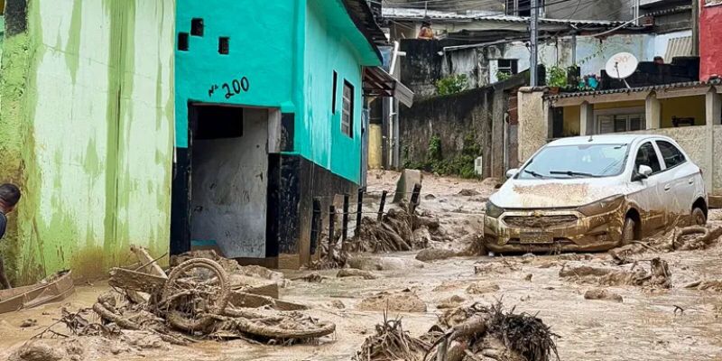 Banjir dan Tanah Longsor Terjang Sao Paulo Brasil, 36 Orang Dipastikan Tewas