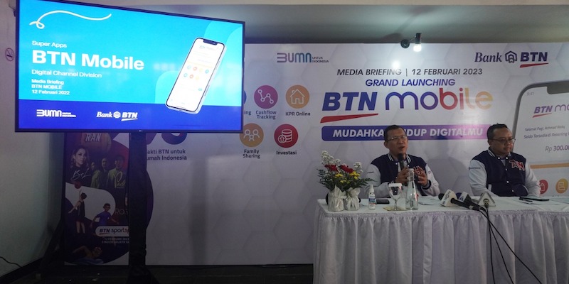 BTN Resmi Luncurkan SuperApp BTN Mobile