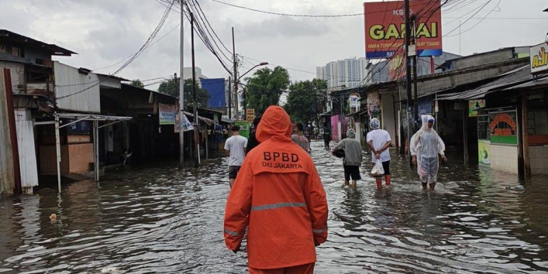 24 RT di Jakarta Kebanjiran