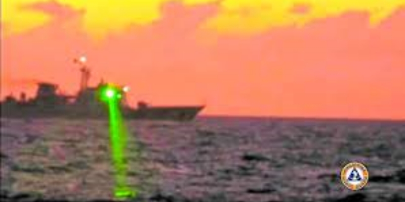 China Diduga Serang Kapal Penjaga Pantai Filipina Pakai Laser di Laut China Selatan