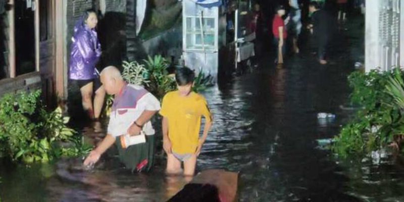 Akibat Bengawan Solo Meluap, Wilayah Anak Jokowi Terendam Banjir