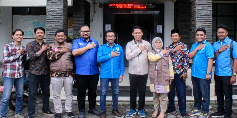 KNPI Kolaborasi Bareng KPUD Jaktim Tingkatkan Partisipasi Pemilih Muda