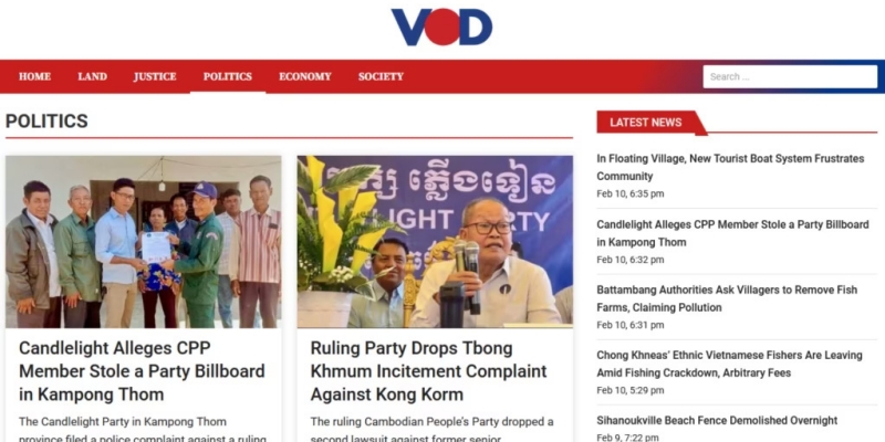 PM Kamboja Cabut Izin Siaran Media Gara-gara Serang Sang Putra