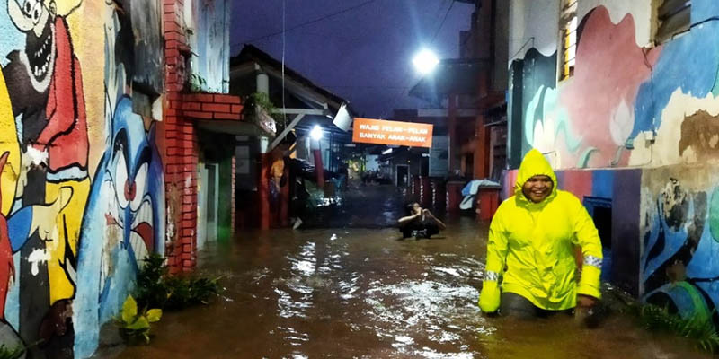 Hujan Lebat Selama 3 Jam, Sejumlah Kelurahan di Banyuwangi Terendam Banjir