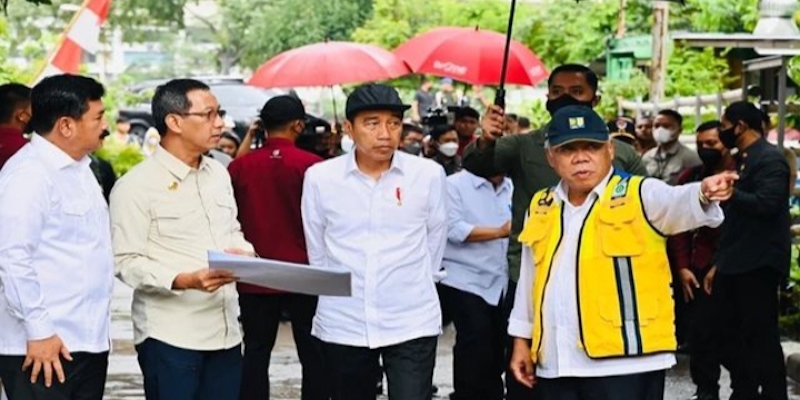 Rampung 2024, Jokowi: Pekerjaan Normalisasi Kali Ciliwung Tinggal 17 KM
