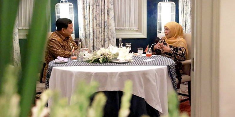 Polstat: Prabowo Bisa Menang Pilpres Jika Maju Bersama Khofifah