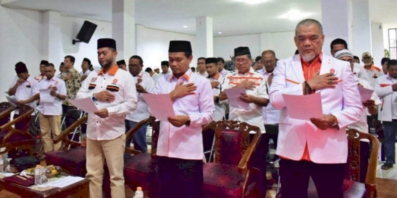 PKS Lampung Kukuhkan Bacaleg dan Koordinator Dapil Pemilu 2024