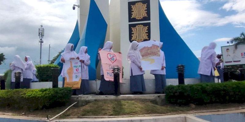 Gelar Aksi Tolak Hari Valentine, Siswa SMA di Banda Aceh: Itu Tradisi Romawi Kuno