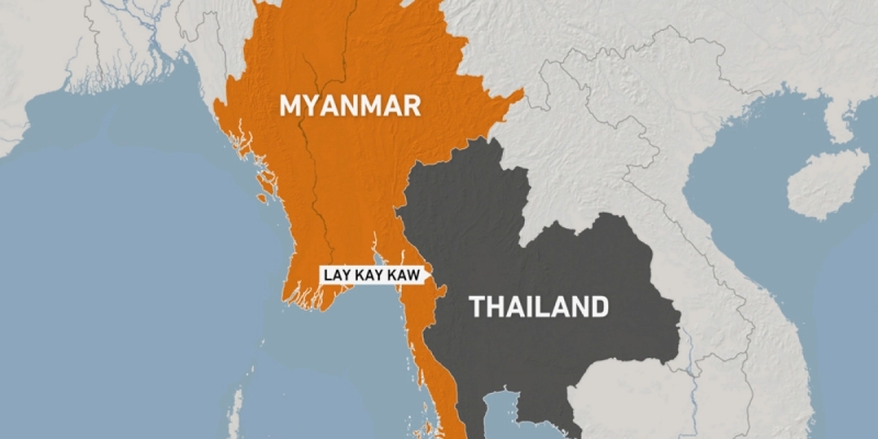 Lima Bom Meledak Beruntun di Dekat Perbatasan Myanmar-Thailand