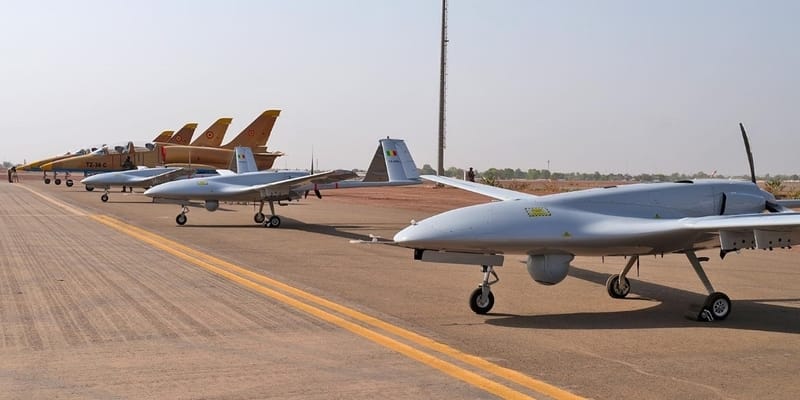 Junta Mali Dapat Jet Tempur Rusia dan Drone Bayraktar Turki