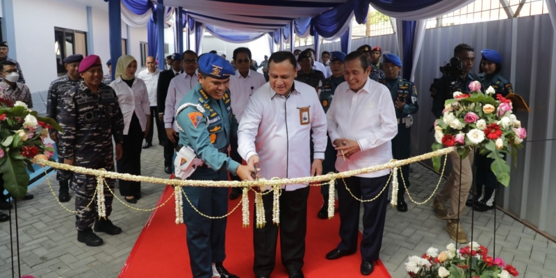 Perkuat Sinergi Pemberantasan Korupsi, KPK dan TNI AL Resmikan Rutan di Puspomal