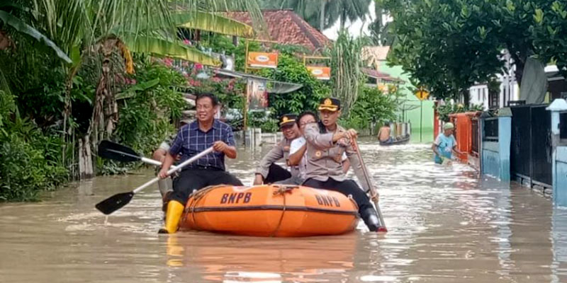 Dapat Banjir Kiriman, 8 Desa di Muara Enim Terendam hingga 2 Meter