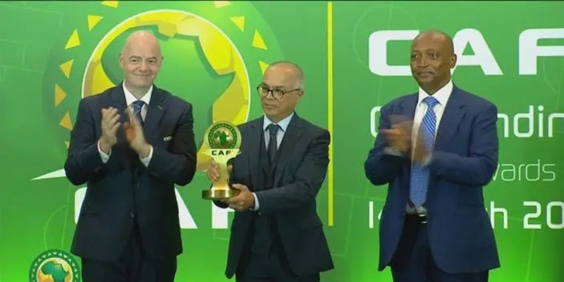 Besarkan Nama Sepak Bola Afrika, Raja Maroko dan Presiden Rwanda Dapat Penghargaan