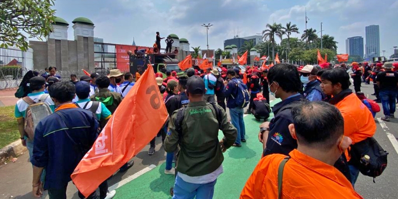 Buruh Ancam Mogok Kerja Massal, jika Tiga Tuntutan Ini Tidak Diindahkan DPR