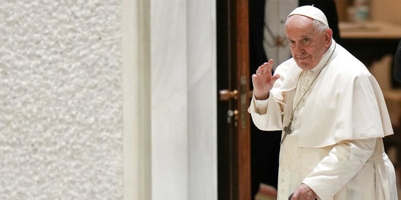 Kesulitan Bernapas, Paus Fransiskus Dirawat Inap di Rumah Sakit