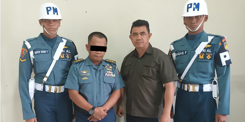 Puspomal Tangkap Letkol Gadungan di Rajeg Tangerang
