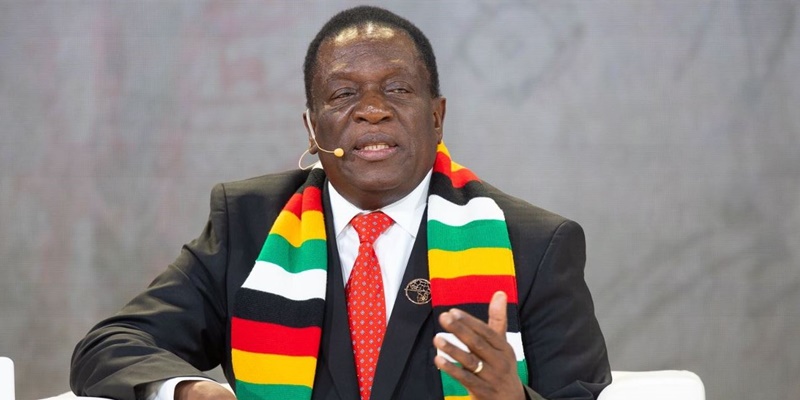 Presiden Mnangagwa Janjikan Pemilu Berjalan Aman kepada Pengusaha Zimbabwe