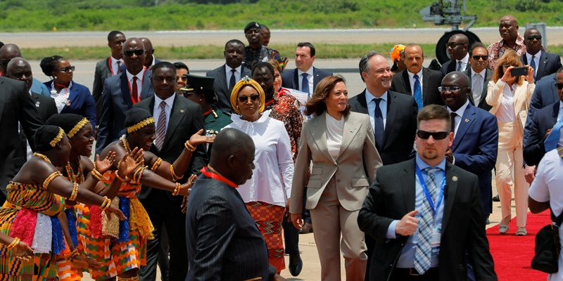 Hadang Pengaruh China, Kamala Harris Janji Tingkatkan Investasi dan Bantuan AS untuk Ghana