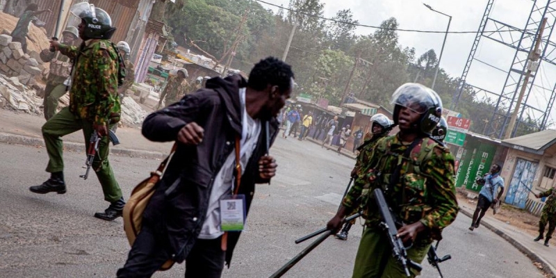 Kepala Polisi Kenya Larang Protes Oposisi Setelah Kerusuhan Meletus di Negaranya