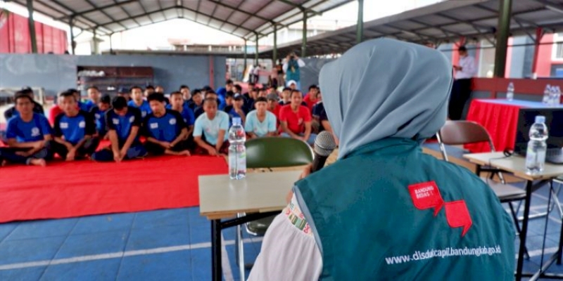 Jelang Pemilu 2024, Warga Binaan Lapas Narkotika Bandung Mulai Didata