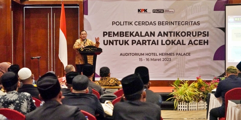 Di Hadapan Kader Partai Ghabthat Aceh, Firli Bahuri Optimis Indonesia Terbebas dari Korupsi
