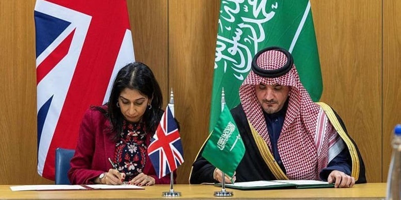 Bertemu di London, Menlu Arab Saudi dan Inggris Teken Kesepakatan Bidang Keamanan