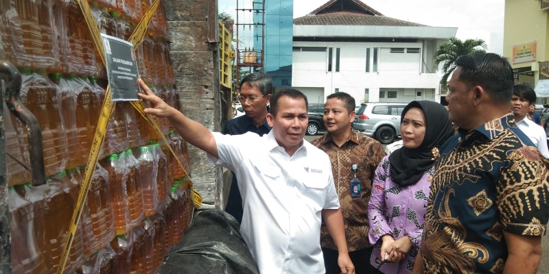 Kemendag Amankan 24,8 Ton Minyak Goreng Curah di Lampung