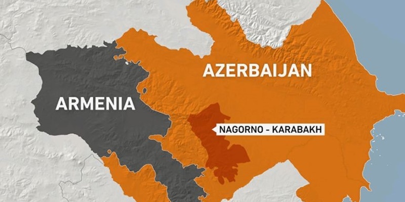 Nagorno-Karabakh Berkobar Lagi, Rusia Serukan Perdamaian Segera kepada Armenia dan Azerbaijan