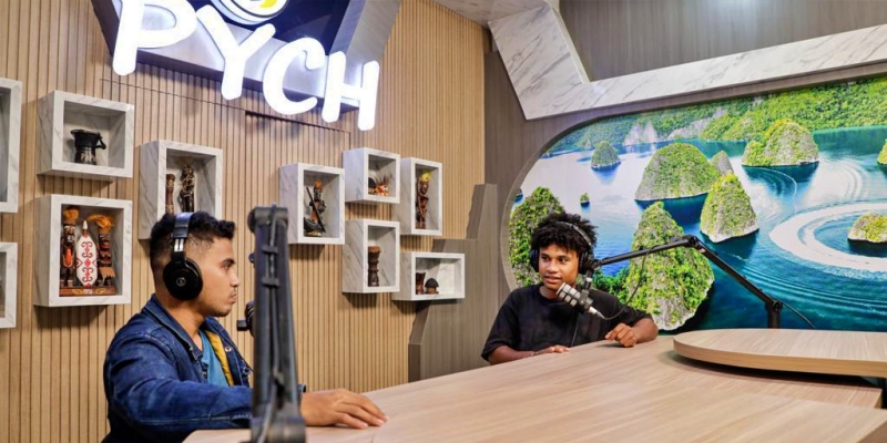 PYCH Hadirkan Studio Podcast, Tempat Anak Muda Papua Kembangkan Public Speaking dan Broadcasting