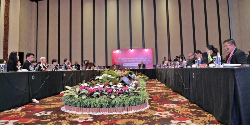 ASLOM Matangkan Pembahasan Perjanjian Ekstradisi Anggota ASEAN