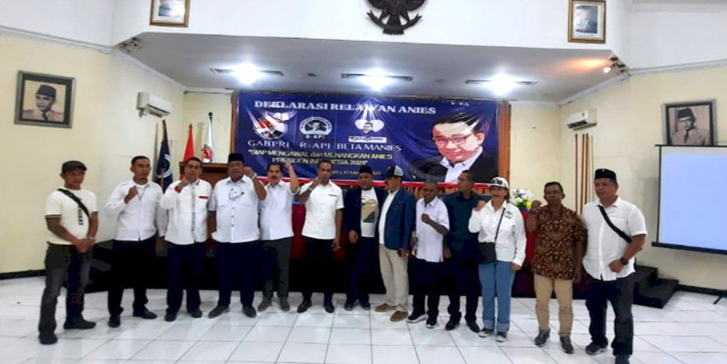 Di Gedung Joang 45, 3 Kelompok Relawan Berharap Anies Jadi Presiden RI 2024