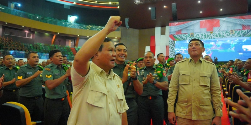 Menhan Prabowo: Keamanan Negara Jamin Perdamaian dan Pertumbuhan Ekonomi