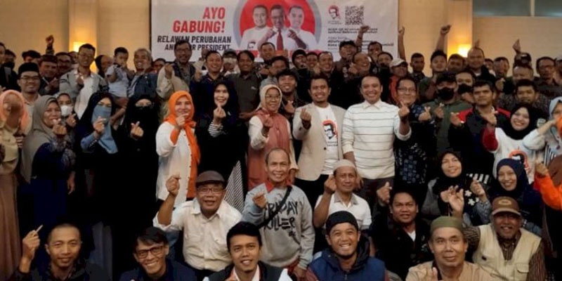 Anies Ditargetkan Raih 80 Persen Suara, Relawan Perubahan Kota Bandung dan Cimahi Ajak <i>Batur Salembur</i> dan <i>Batur Sagubernur</i>