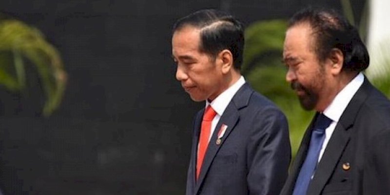 Efriza: Jokowi Kirim Luhut Temui Surya Paloh untuk <i>Win-win Solution</i> Jelang Pilpres