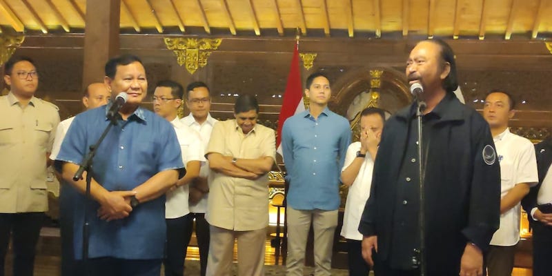 Sekjen PKS: Silaturahmi Prabowo-Surya Paloh Pasti demi Kebaikan Bangsa