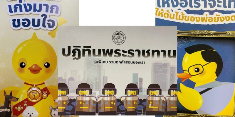 Desain Kalender Bertema Bebek Satir, Pria Thailand Divonis Dua Tahun Penjara