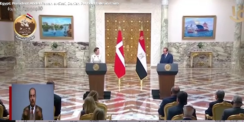 Bertemu di Kairo, Pemimpin Mesir dan Denmark Bahas Imigrasi hingga Konflik Rusia-Ukraina