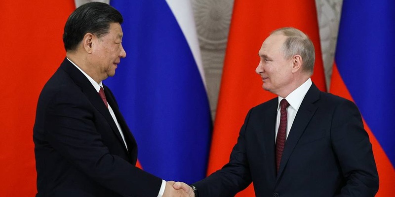 Kremlin: Reaksi Sinis Barat Terhadap Pertemuan Xi dan Putin Sangat Tidak Penting