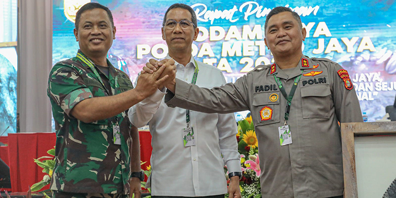 Pangdam Jaya, Kapolda Metro dan Pj Gubernur Mitigasi Ancaman Pemilu